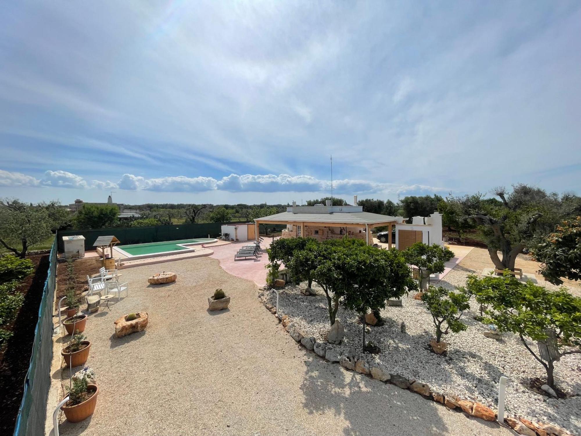 산비토데이노르만니 Trullo Del Salento 빌라 외부 사진